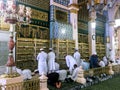 The golden tomb of the prophet Muhammad aleyhisselam