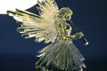 A golden transparent angel Royalty Free Stock Photo