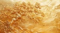 Golden Tree Texture Abstract Art Background Royalty Free Stock Photo