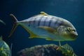 Golden trevally Gnathanodon speciosus