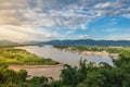 Golden Triangle at Mekong River,