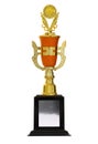 Golden trophies Royalty Free Stock Photo