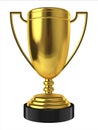 Golden trophy