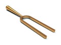 Golden tuning fork