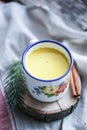 Golden turmeric milk