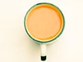 Golden turmeric milk juice in cup Royalty Free Stock Photo