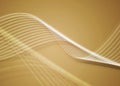 Golden twirls Royalty Free Stock Photo