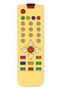 Golden universal remote control Royalty Free Stock Photo