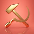 Golden USSR emblem