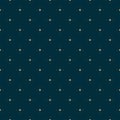 Golden vector minimalist seamless pattern with small diamonds, stars, dots Royalty Free Stock Photo