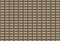 Golden vector seamless pattern with small diamond shapes, stars, rhombuses, dots. Abstract gold and white geometric texture. Royalty Free Stock Photo