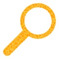Golden Vector Zoom Mosaic Icon