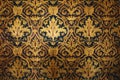 Golden Victorian Wallpaper