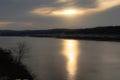 Golden Waters: Texas Hill Country Sunset at Lake Travis