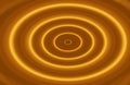 Golden wave circular ripples illustration