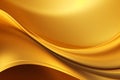 Golden wave liquid metal background Royalty Free Stock Photo