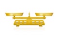 Golden Weighing Scale Two Pan Balance