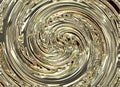 Golden whirlpool swirl shining backgrounds Royalty Free Stock Photo