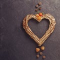 Romantic Composition for Valentine`s Day. Royalty Free Stock Photo