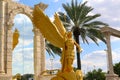 Golden Winged Centurion Statue