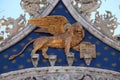 Golden winged lion, symbol of Venice