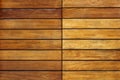 Golden wood stripes door pattern background