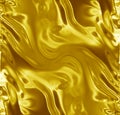 Golden wrapping paper or satin texture Royalty Free Stock Photo