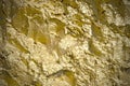 Golden yellow seamless venetian plaster background grunge stone