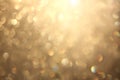 Golden yellow vivid bokeh in soft color style, blured background, postcard Royalty Free Stock Photo