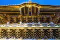 Golden Yomeimon Gate at Toshogu Shrine in Nikko Japan