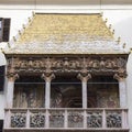 Goldenes Dachl ( Golden Roof), decorative balcony, Innsbruck Austria Royalty Free Stock Photo