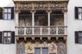 Goldenes Dachl ( Golden Roof), decorative balcony, Innsbruck Austria Royalty Free Stock Photo