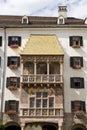 Goldenes Dachl or Golden Roof, Innsbruck, Austria Royalty Free Stock Photo
