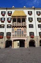 The Goldenes Dachl, Innsbruck Austria Royalty Free Stock Photo