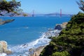 Goldenn gate Royalty Free Stock Photo