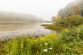 Foggy Morning on Wawaka Lake