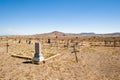 Goldfield Cemetery in Nevada