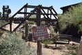 Goldfield Ghost Town, Arizona Royalty Free Stock Photo