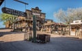 Goldfield Ghost town in Arizona Royalty Free Stock Photo