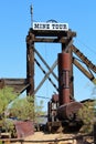 Goldfield Ghost Town and Mine Royalty Free Stock Photo