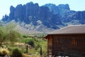 Goldfield Ghost Town and Mine Royalty Free Stock Photo