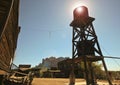 A Goldfield Ghost Town Water Tower, Arizona