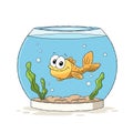 Goldfish In Glass