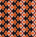 Goldfish pattern, wrapping paper, Animal seamless pattern design