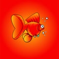 Goldfish vector illustration