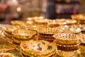 Goldish ware Royalty Free Stock Photo