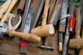 Goldsmith tools Royalty Free Stock Photo