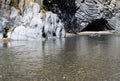 Gole dell'Alcantara - a canyon on the river Alcantara.Sicily