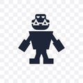 Golem transparent icon. Golem symbol design from Fairy tale coll