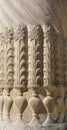 Golestan Palace, Detail of a column of the Marble Throne Hall